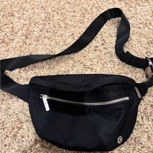 lululemon Black Belt Bag